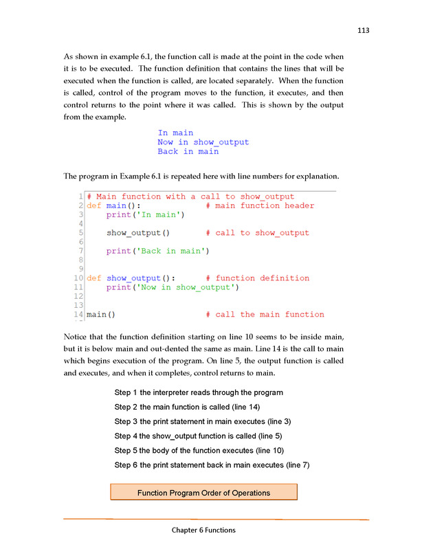 Introduction to Python Programming: Starting Out with IDLE - Functions 3